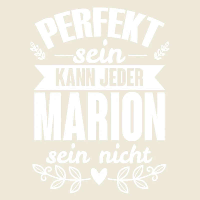 Marion - Perfekt Sein Kann Jeder Marion Nicht