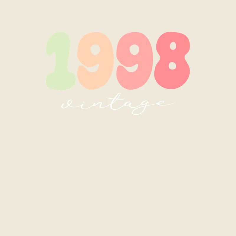 Anniversaire Année de naissance 1998