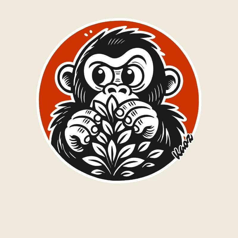Hidden Monkey: Funny Gorilla Cartoon