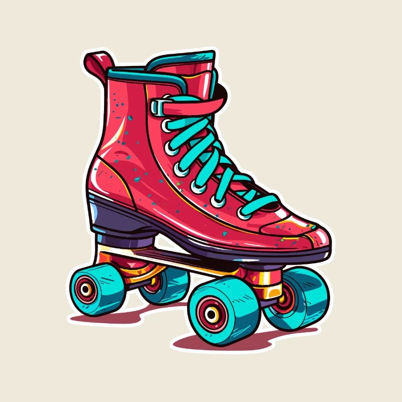 Rollerskates Grafik