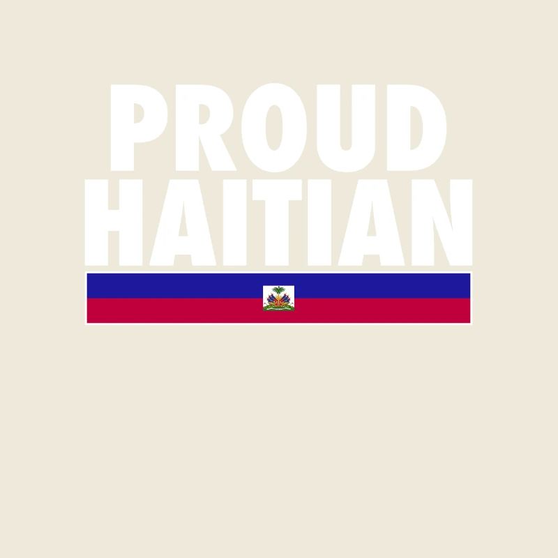 Fier drapeau haïtien haïtien