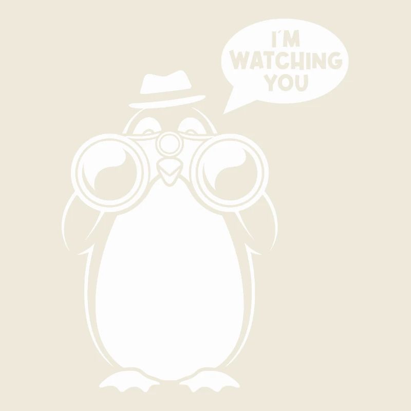 Sarcasmus: Ich Beobachte Dich Design