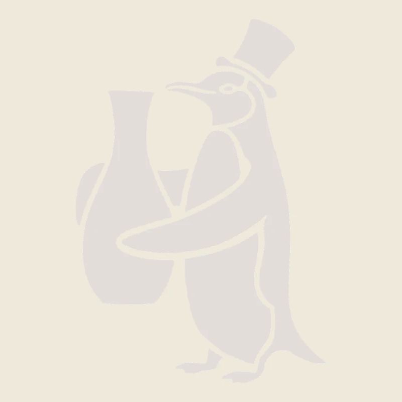 Penguin with Hat and Ceramic Vase Masterpiece