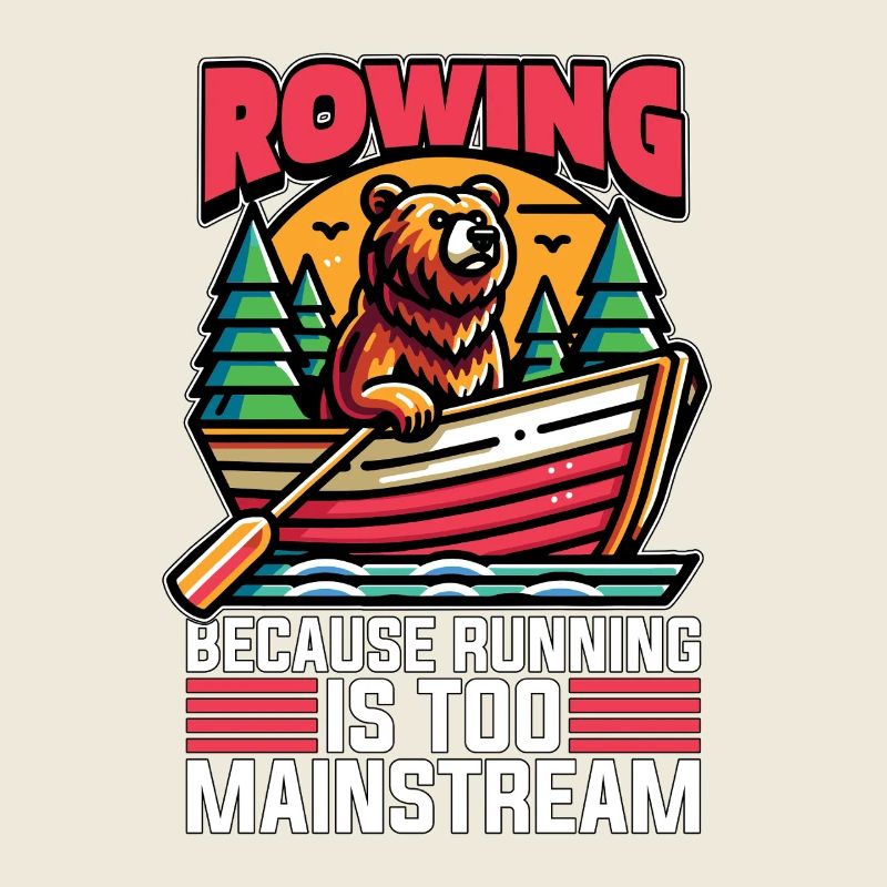 Rowing Because Running Is Too Mainstream Paddling
