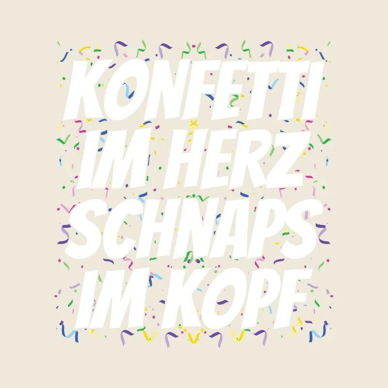 Carnival Confetti Saying