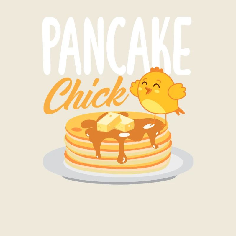 Pancake Chick Lover Design
