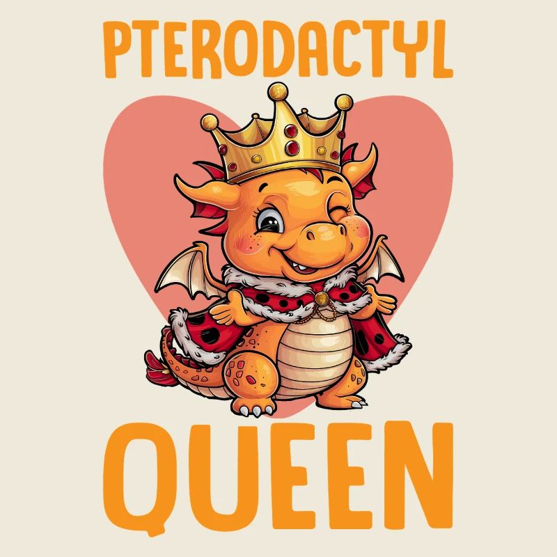 Pterodactyl Queen Dino Design