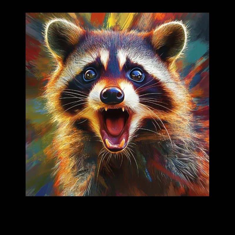 Waschbär