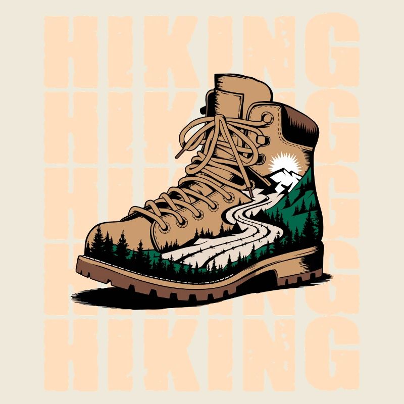 Erkunde Die Berge Mit Deinen Wanderschuhen