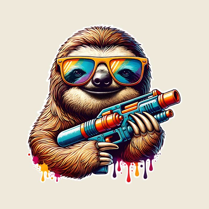 Sloth Water Gun