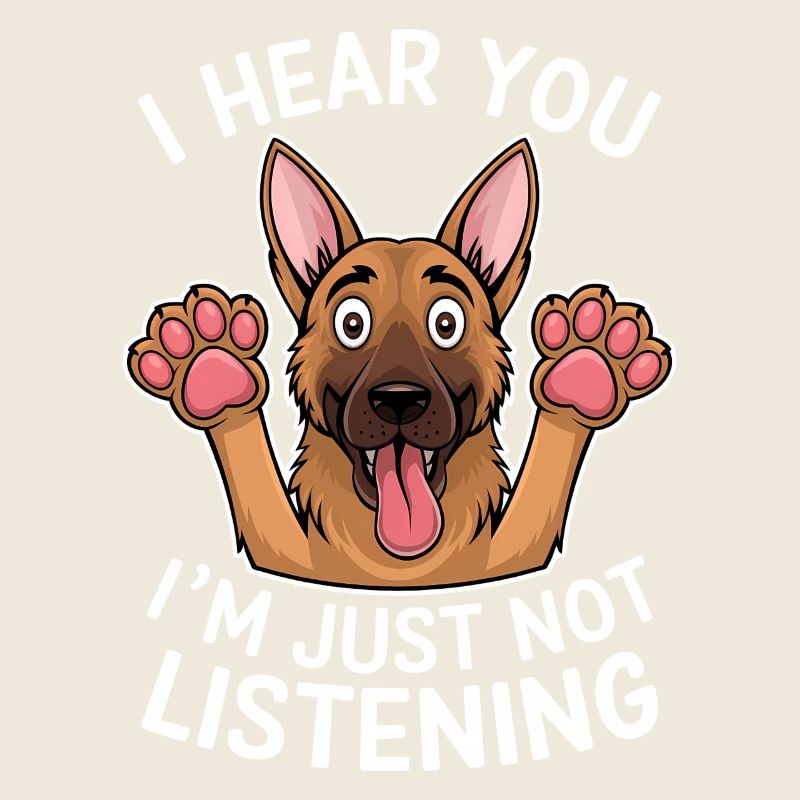 Deutscher Schäferhund Spruch Schäferhund Geschenk