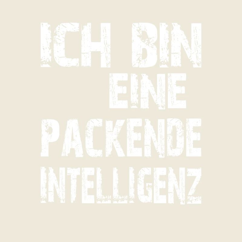 KI Spruch Ich bin eine packende Intelligenz
