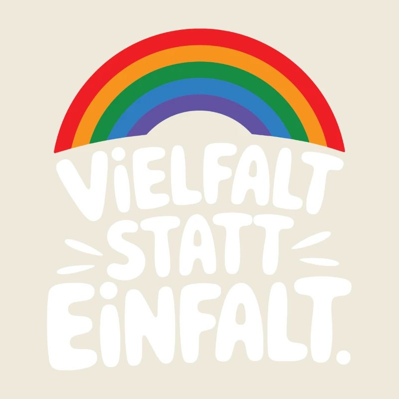 Vielfalt statt Einfalt Statement gegen rechts