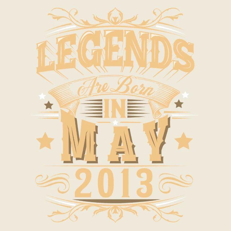 May 2013 Birthday Legend