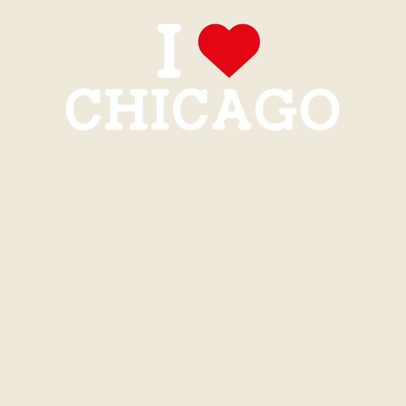 I Love Chicago Cool Wrong Flag Lover Illinois USA