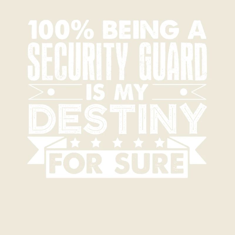 Security Guard Being A Security Guard