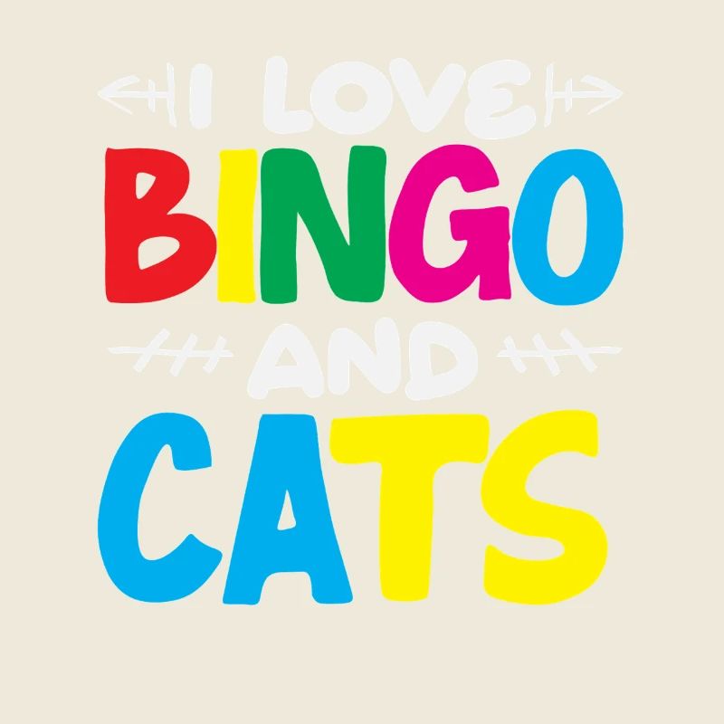 Joueurs de bingo - J’aime le bingo et les chats