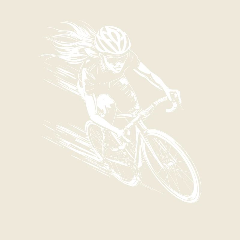 Radfahrerin