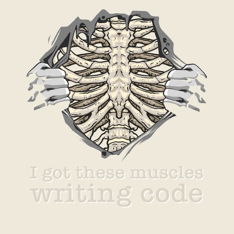 I Got These Muscles Writing Code for Nerd Geek