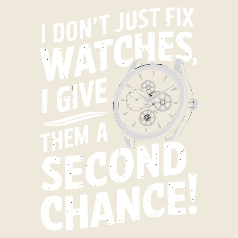 I don’t just fix watches; I give them a second cha
