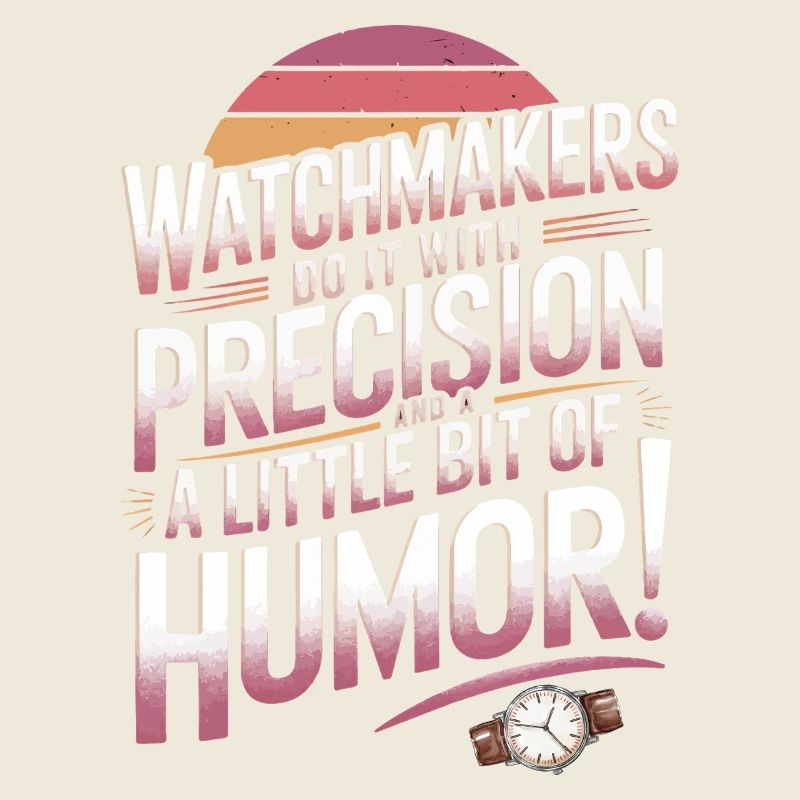 Watchmakers do it with precision and a little bit