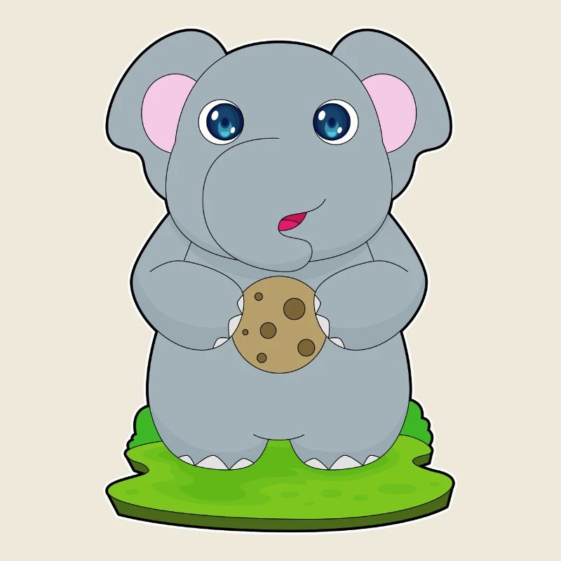 Elefant Cookie