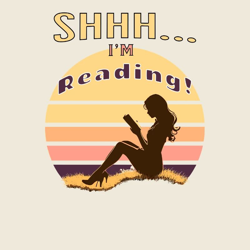 Perdu dans un livre – Chut... Je lis