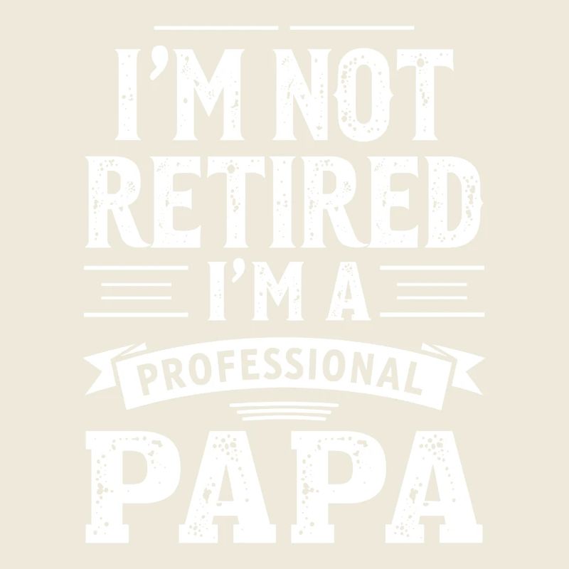Papa professionnel Pas de pension de retraite Retraité