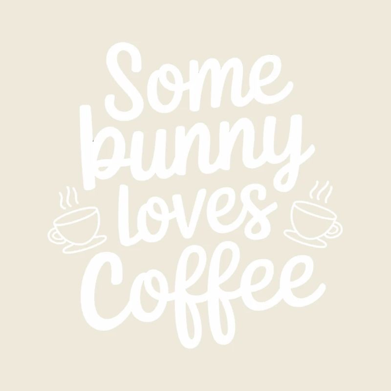 Ostern Kaffee Spruch Hase Coffee Ostern