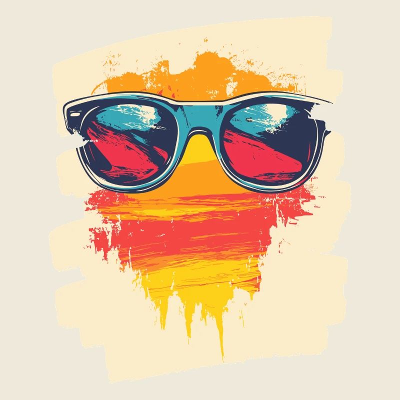Sunglasses Summer Palm Trees