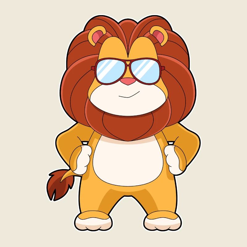 Lunettes de soleil Lion
