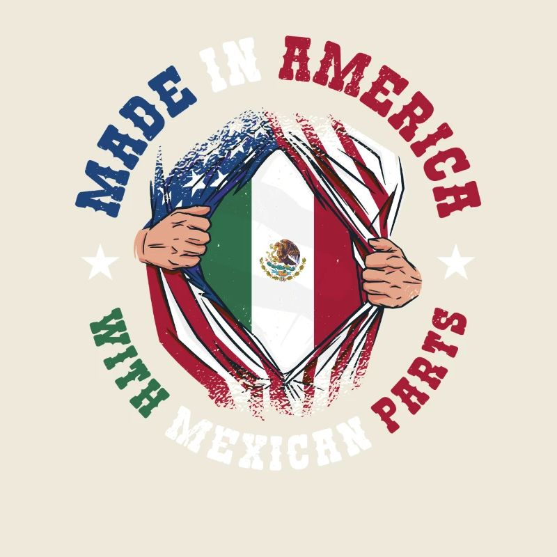 Fabriqué en Amérique avec des pièces mexicaines