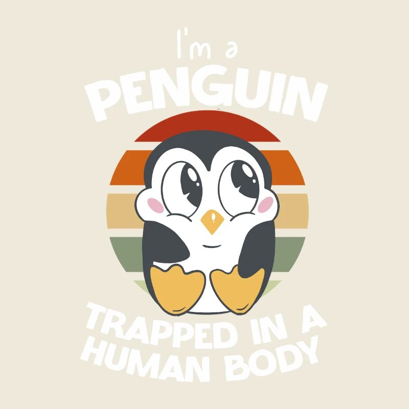 Ich Bin Ein Pinguin Gefangen Im Menschlichen
