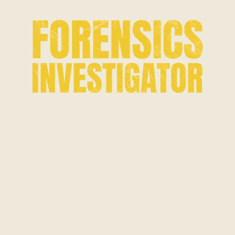 Forensic Investigator Gift Forensics Science