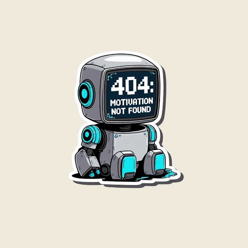 404 Motivation introuvable – Robots à la limite