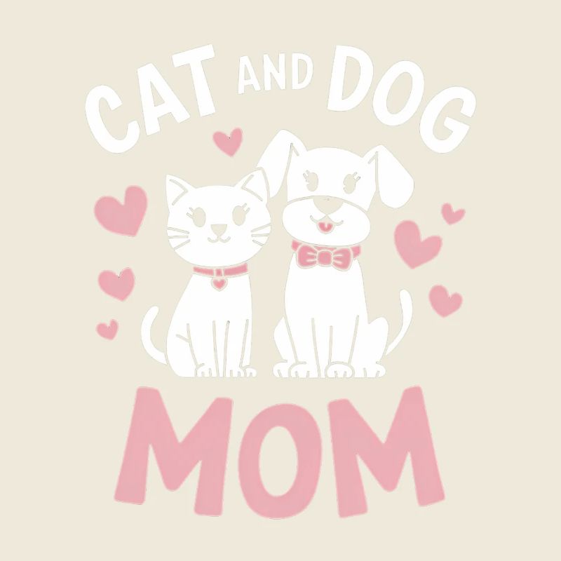 Katzen Hunde Mama Tierliebe Design