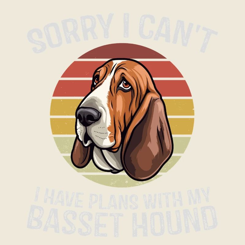 Basset Hound Apology Graphic Tee