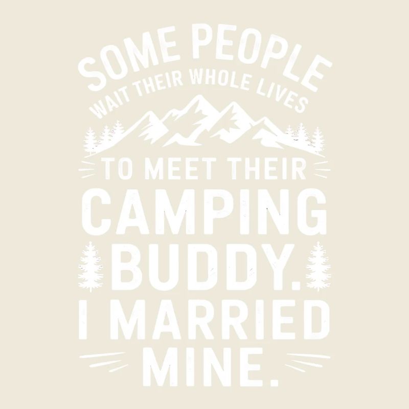 Camping Couple Camping Mariage Dicton