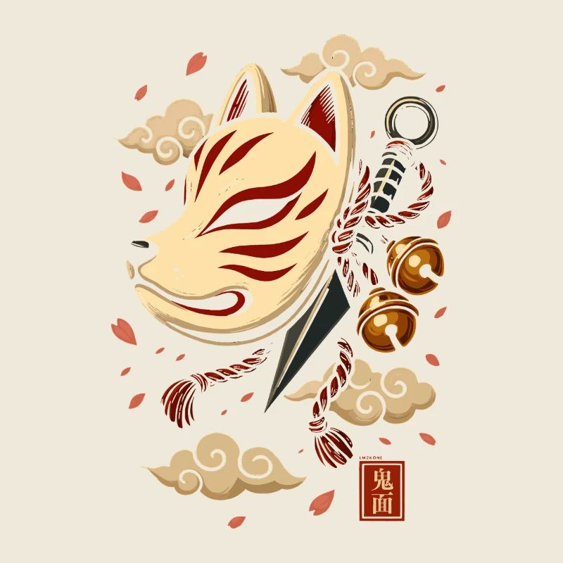Japanese Kitsune Mask