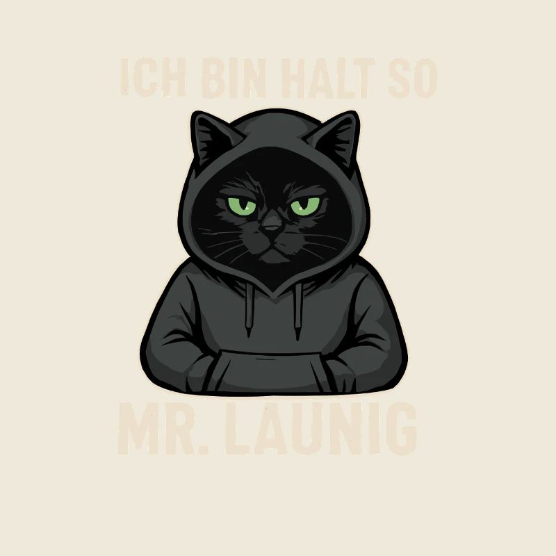 Mr. Launig – Ich bin halt so! Miesepeter-Katzen-De
