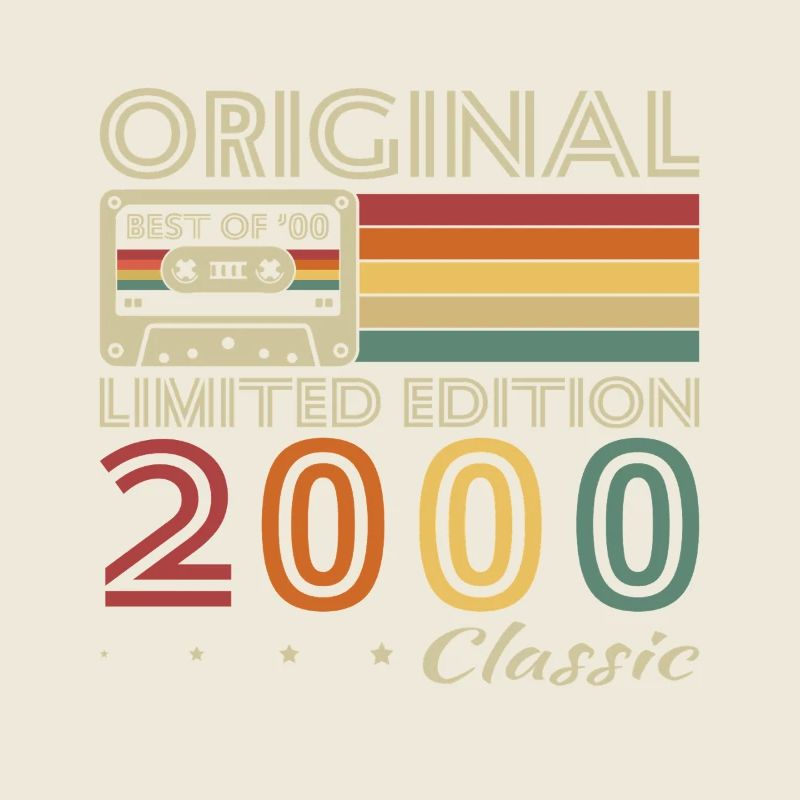 2000 Vintage Retro Geburtstagsgeschenk