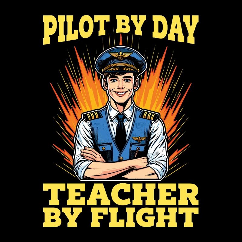 Instructeur de vol Pilote de jour Professeur d’aviation