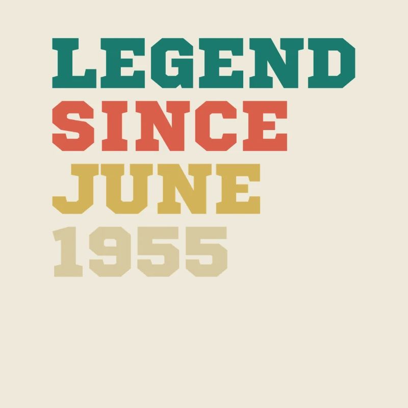 Legende seit Juni 1955 Geburtstagsgeschenk