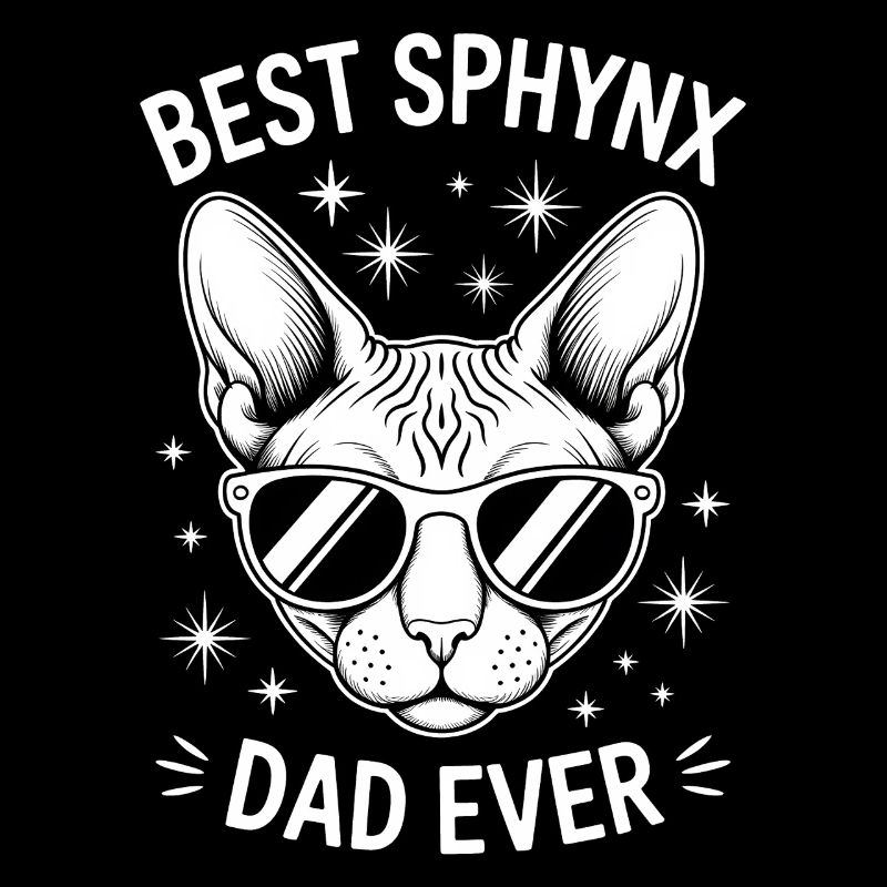 Chat Sphynx Disant Drôle Chat Sphynx Cadeau