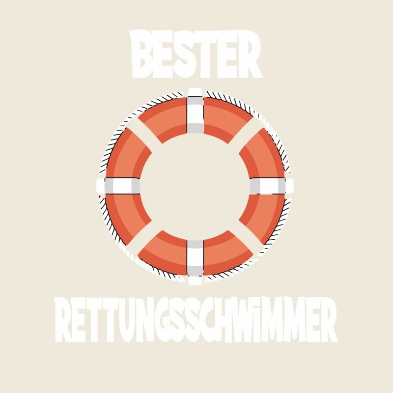 Bester Rettungsschwimmer Leben Rettungsring