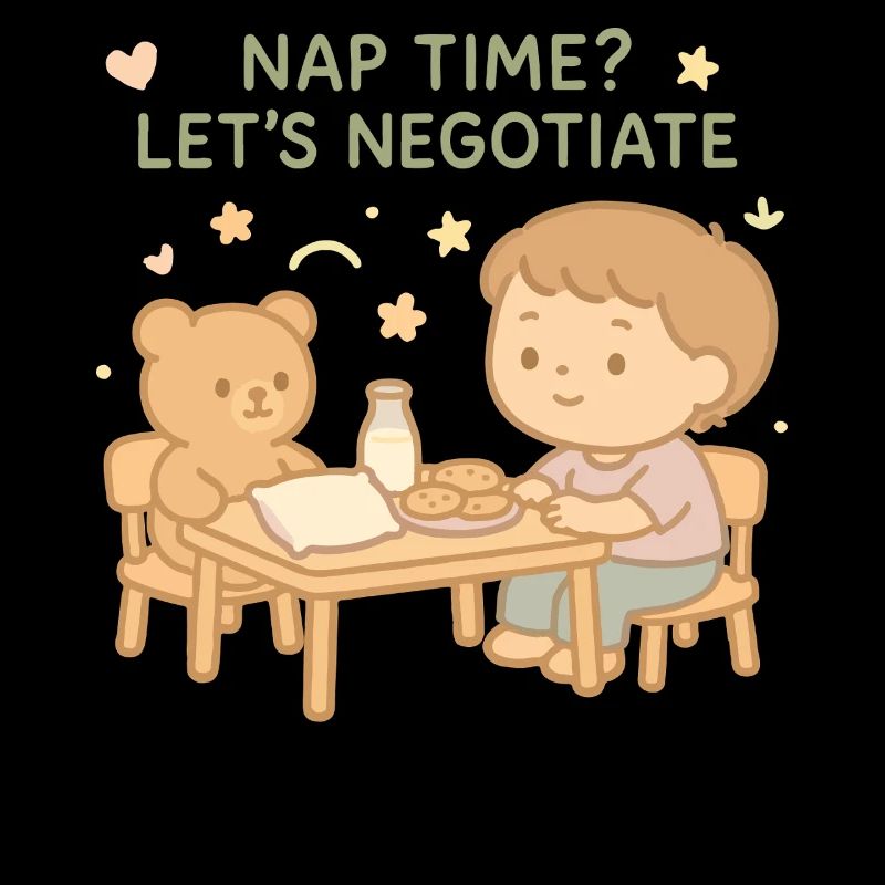 Nap Time Let's Negotiate Funny Kindergarten