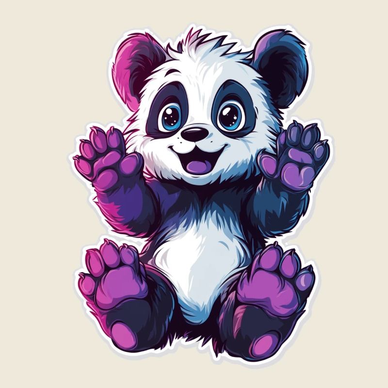 Süsser Pandabär