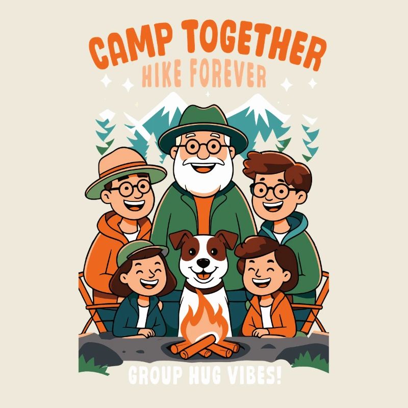 Camp Together Hike Camping