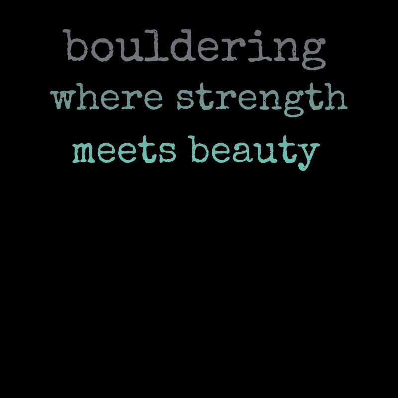 La force de l’escalade de bloc rencontre la beauté de l’escalade de bloc