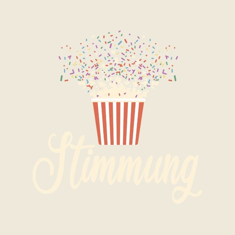 Mood: Popcorn and confetti party
